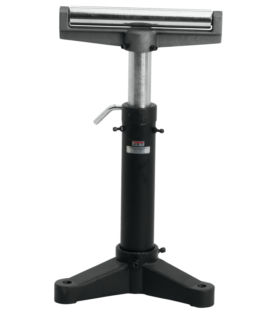 Horizontal-Roller Material Support Stand