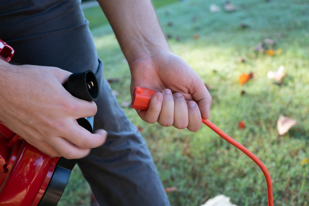 Woods CORD SET, 14/3 25' SJTW ORANGE