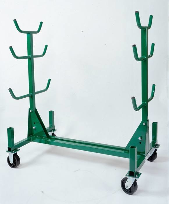 GREENLEE Mobile Conduit and Pipe Rack with 603 casters