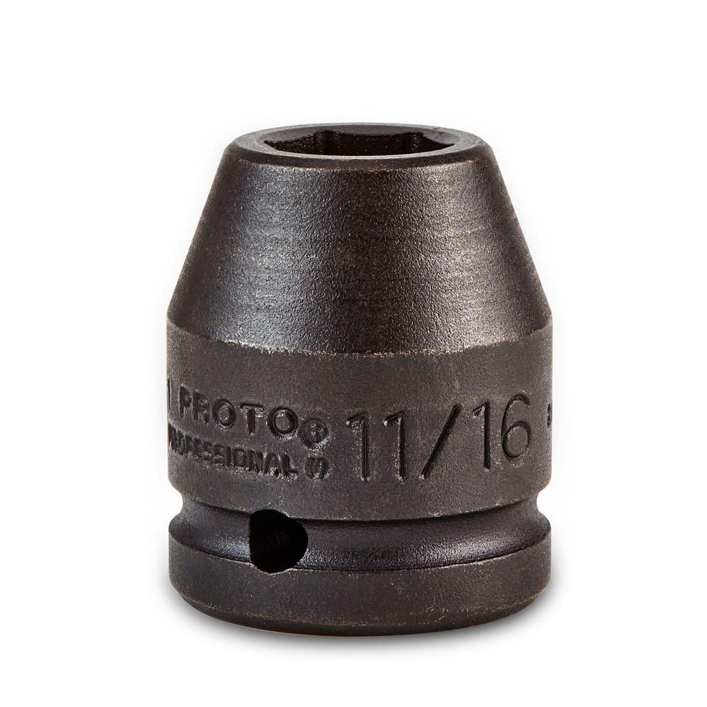 Proto® 3/4" Drive Impact Socket 11/16" - 6 Point 1/ea