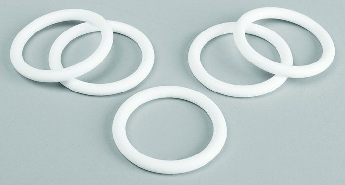 Platinum-Cured Silicone O-Rings for Carboys, 53mm Cap, 5 Pack - 12959