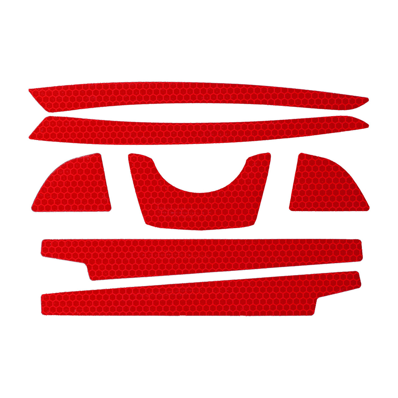 JSP® 281-CR2FB  Head Protect Access, Size OS, Red