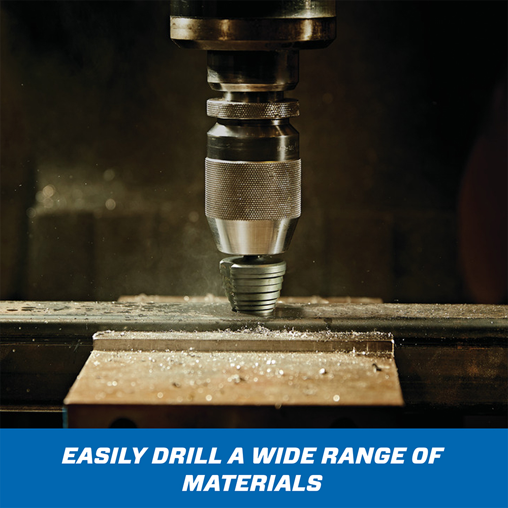 LENOX Step Drill Bit, 1/2-Inch To 1-Inch With 3/8-Inch Shank