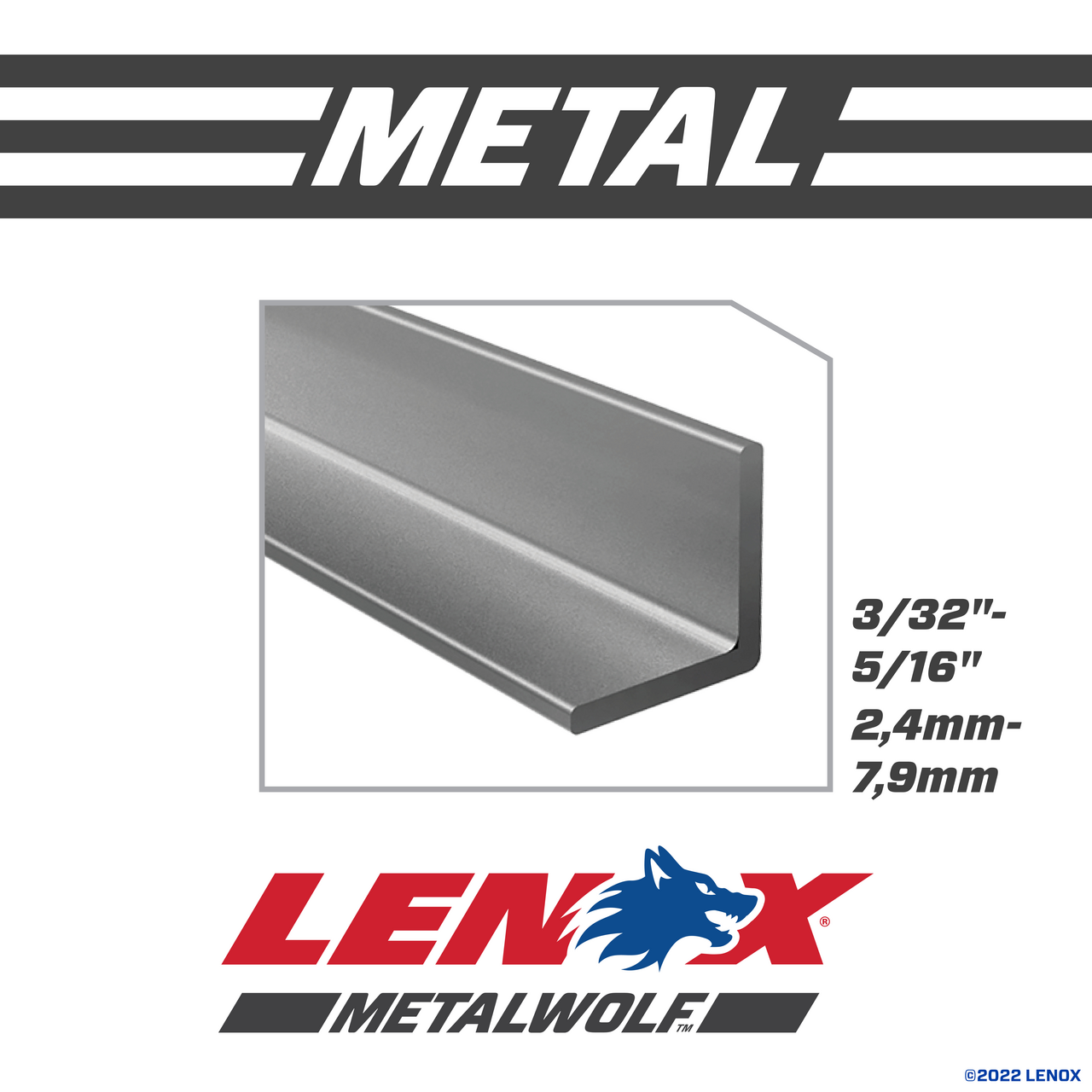 LENOX Lazer Metal Cutting Reciprocating Saw Blade, Bi-Metal, 6-Inch, 18 TPi, 25/Pk