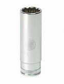 1/4" Drive 6 Point Deep Metric Socket 14mm