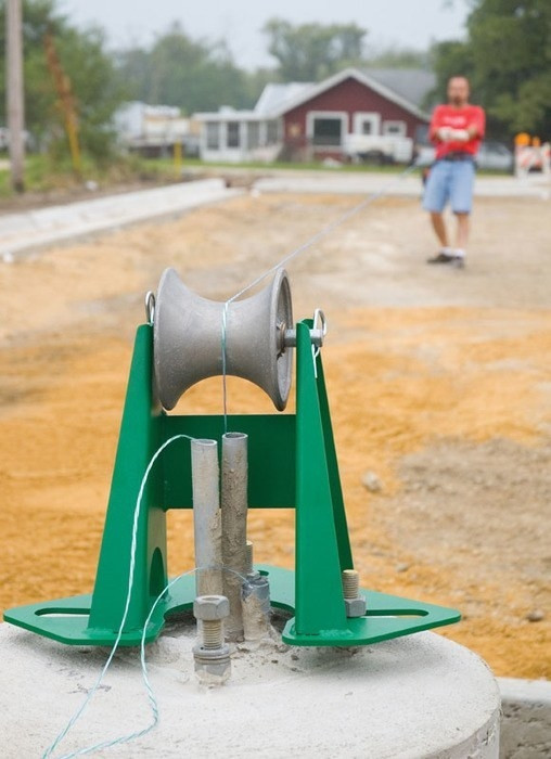 GREENLEE Light Base Sheave