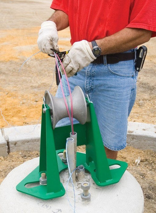 GREENLEE Light Base Sheave