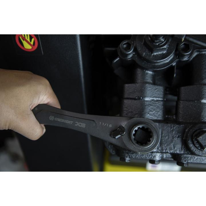 2 Pc. X6™ Ratcheting SAE Wrench Set