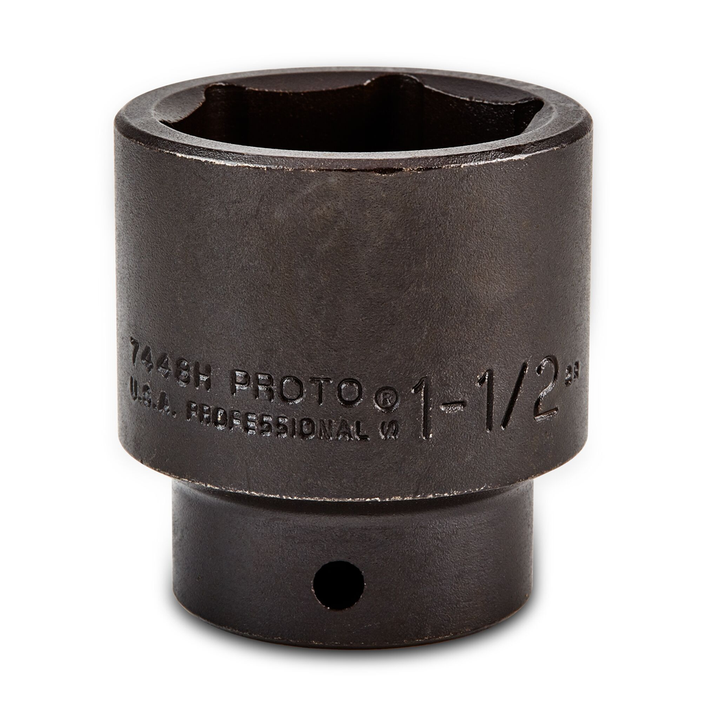 Proto® 1/2" Drive Impact Socket 1-1/2" - 6 Point 1/ea