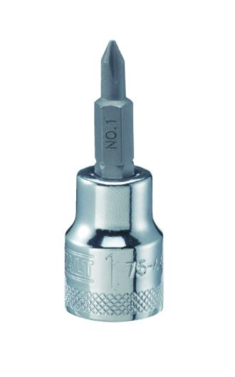 DEWALT 3/8" DR Phillips #1 Socket 4/pk