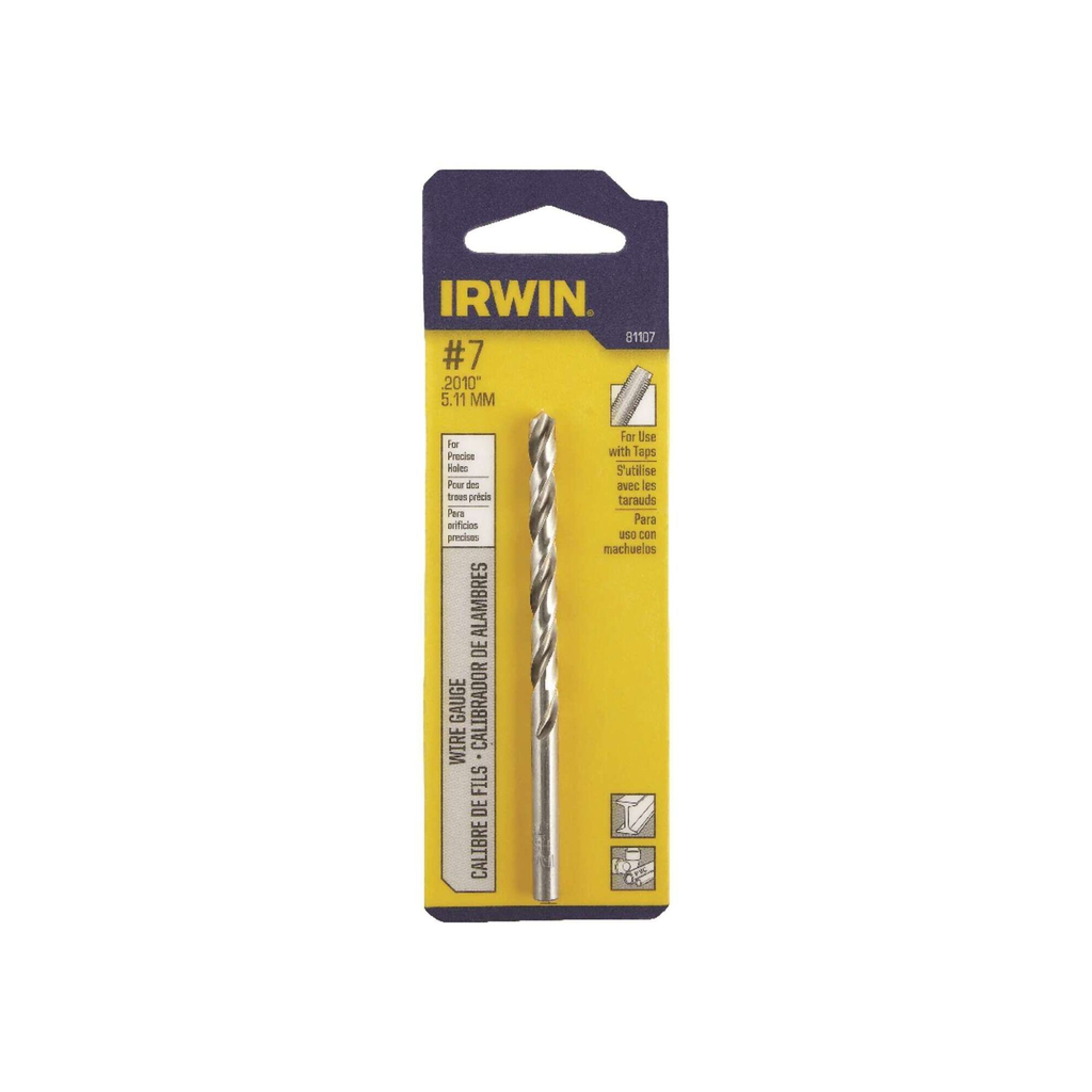 IRWIN DRL #7 GPW JL 118' BRT CARDED