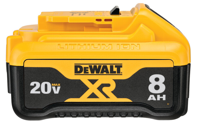 DEWALT 20V MAX* XR 8.Ah Battery