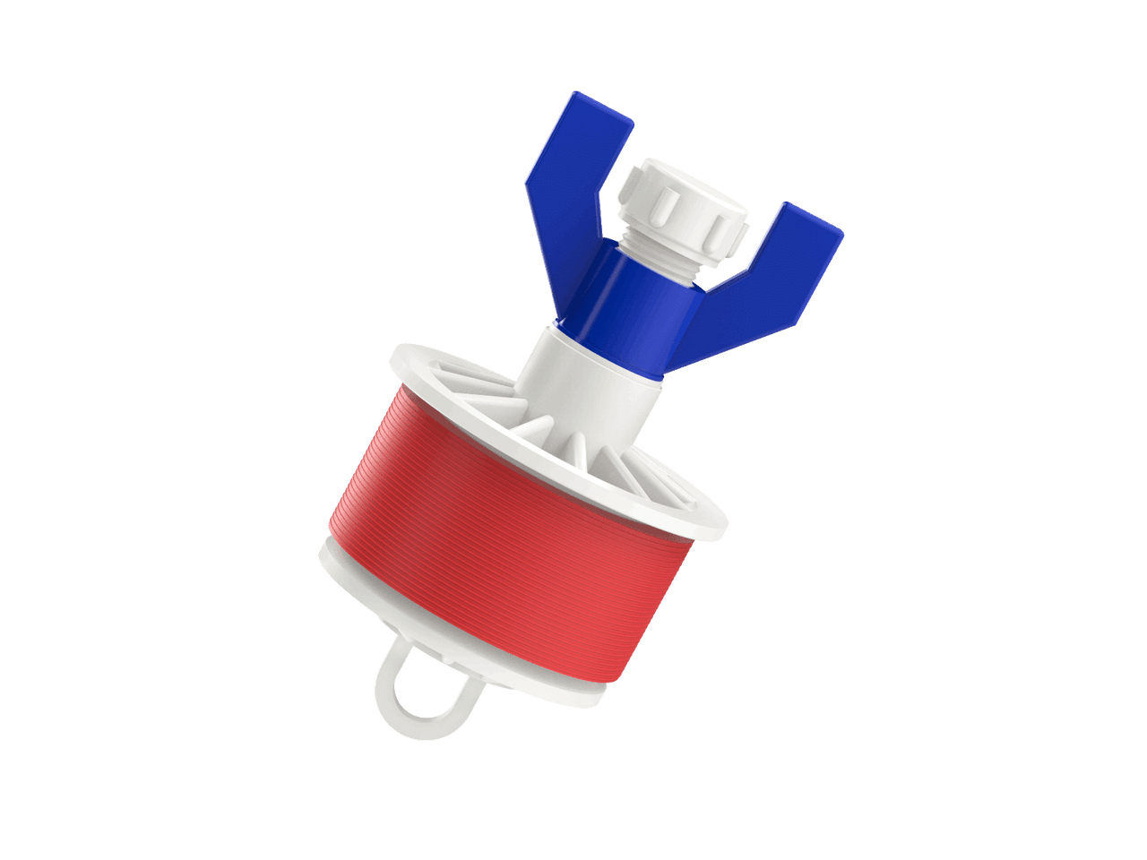 CAL AM KWIKIE PLUGS KWIKIE HOLLOW STEM EXPANDABLE PLUG 3", WING NUT