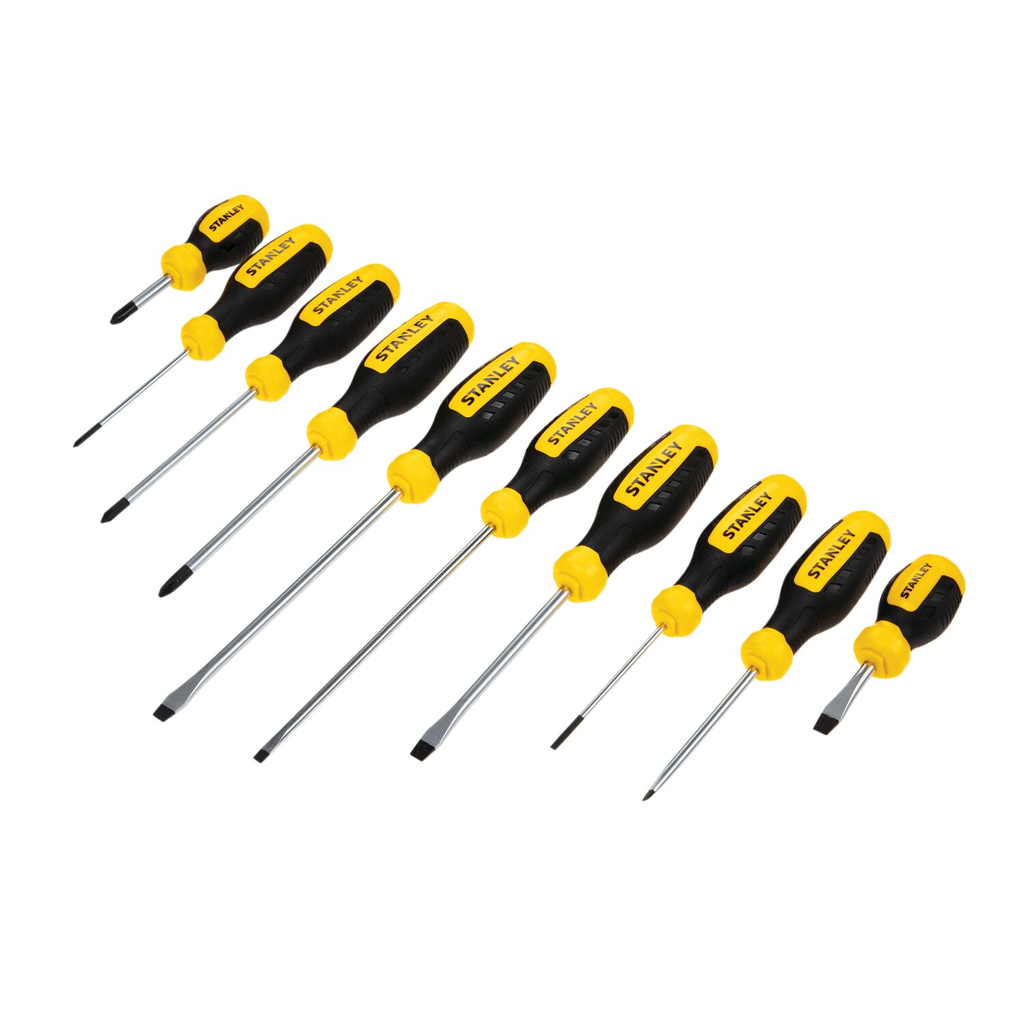 STANLEY 10PC SCREWDRIVER SET