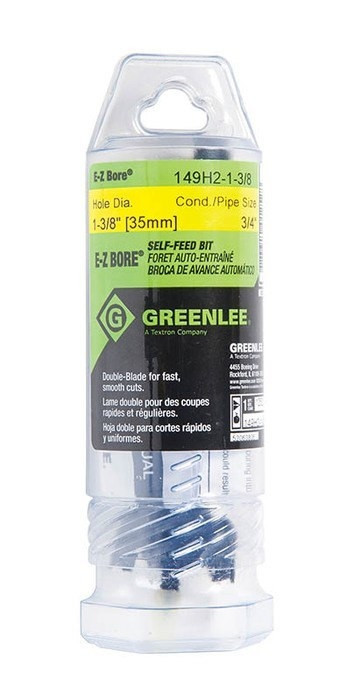 GREENLEE 1-3/8" E-Z Bore® Bit