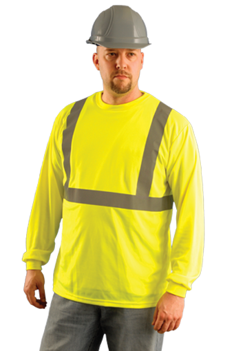 Occunomix Classic Long Sleeve Wicking Birdseye T-Shirt 1/EA