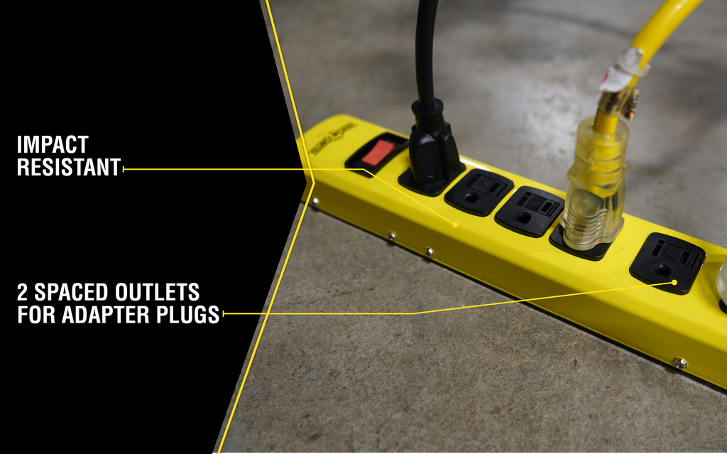 YELLOW JACKET, 6' 6 OUTLET METAL STRIP 4/BX