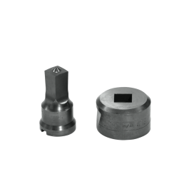 9/16IN SQUARE PUNCH & DIE SET W/KEY-WAY, PDSQ9/16