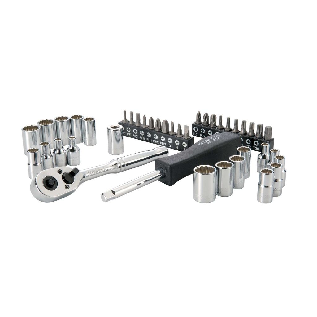 STANLEY 41PC 1/4 DR MECHANICS TOOL SET