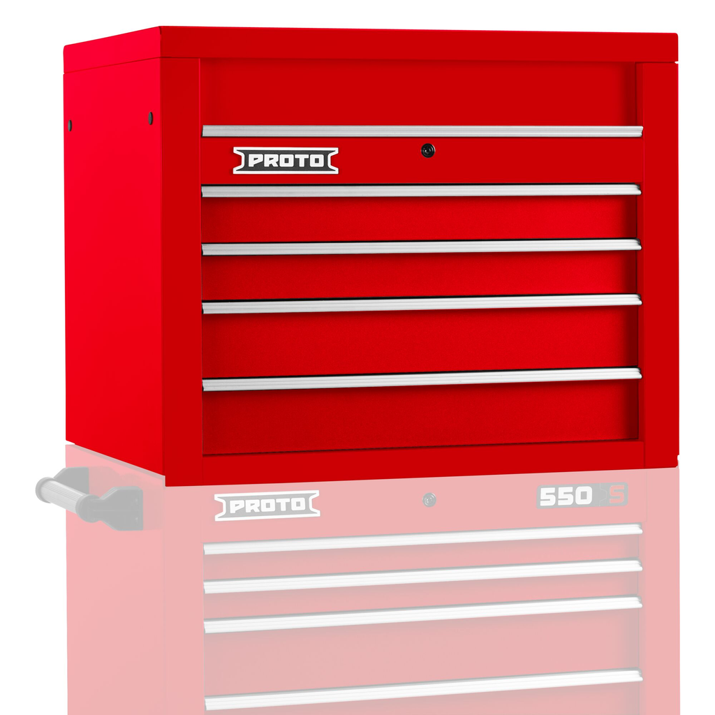 PROTO Top Chest 34 In 4 Dwr Gl Red