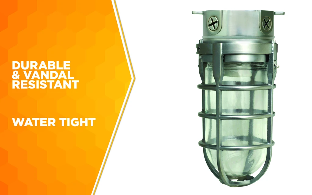 WOODS LIGHT, SECURITY WEATHER TIGHT INDUSTRIAL 12/BX (P/N L1706BS)
