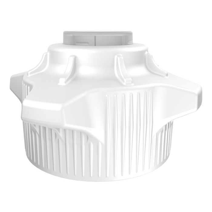 120mm Carboy Cap, Open Top with Closed Adapter, Package of 2 - 12862
