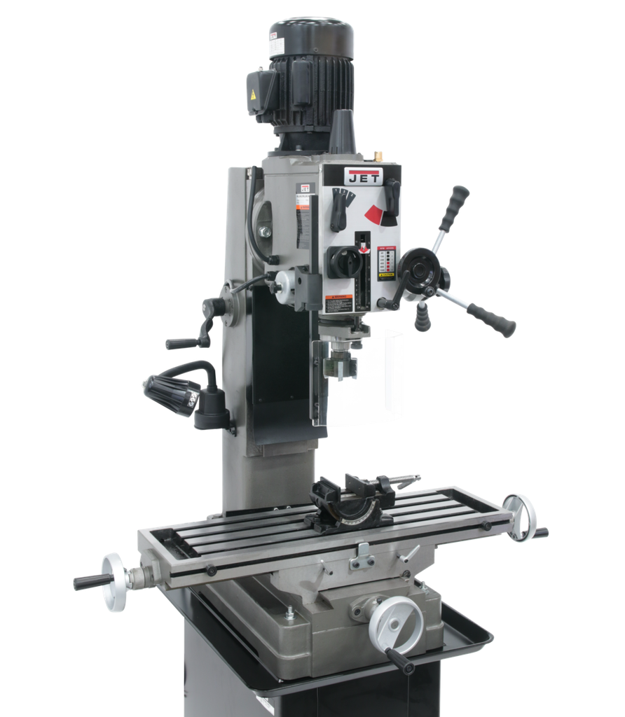JMD-45GH Geared Head Square Column Mill/Drill with Newall DP700 2-Axis DRO