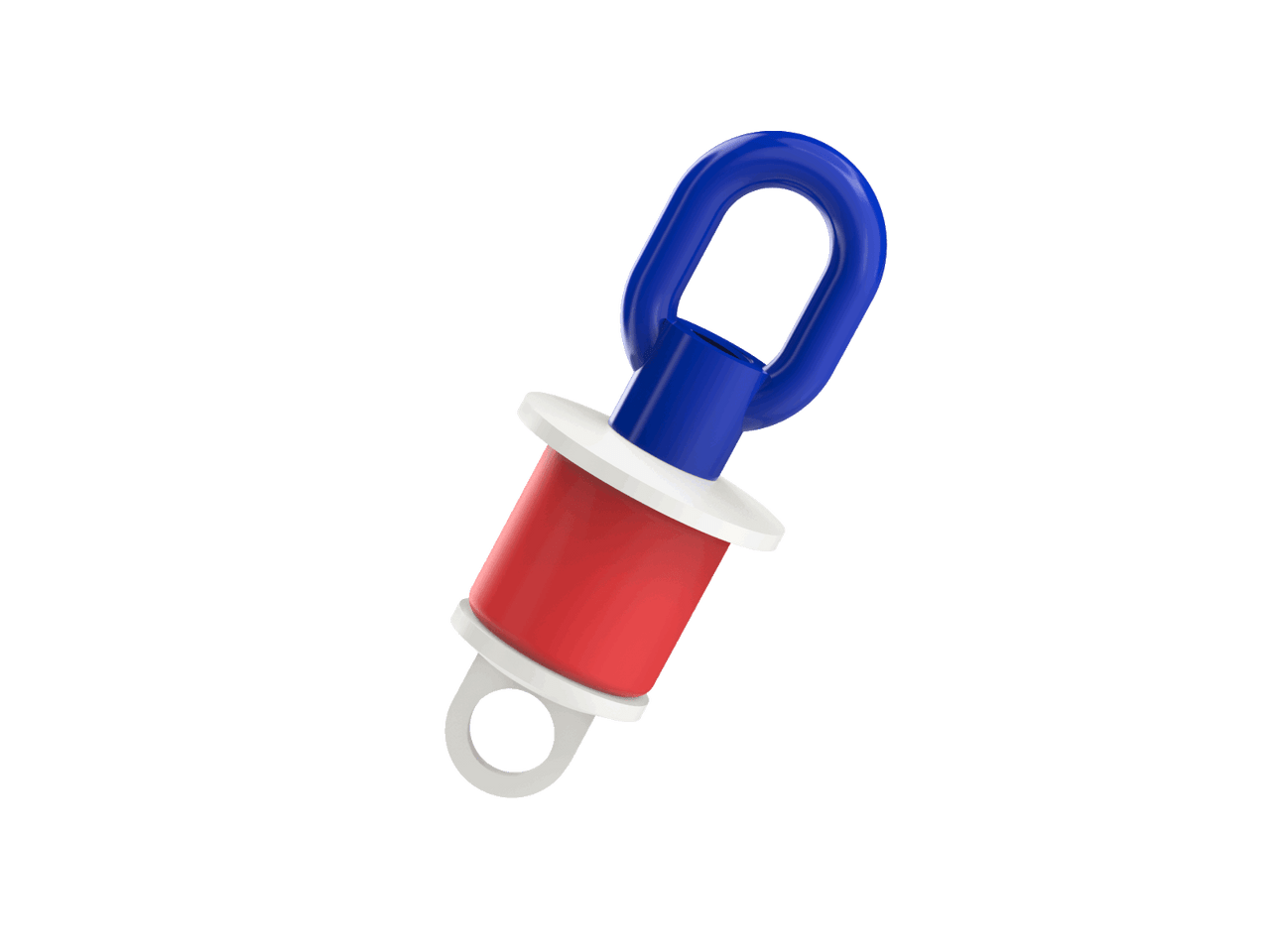 CAL AM KWIKIE PLUGS KWIKIE SOLID STEM EXPANDABLE PLUG 1-1/4", LOOP NUT 50/CS