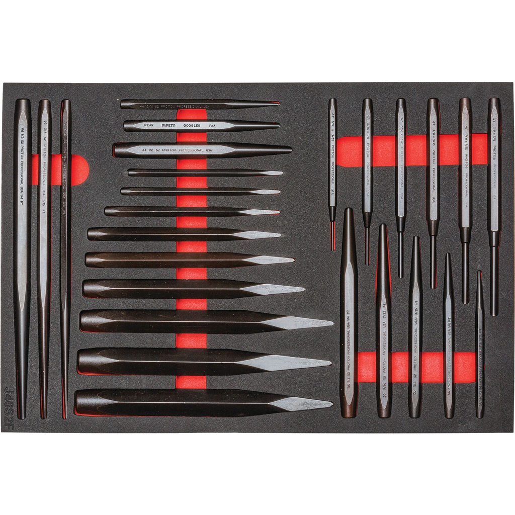 PROTO 26PC PUNCH AND CHISEL SET