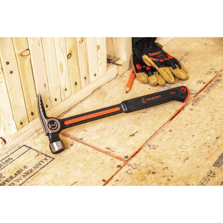 CRESCENT HAMMER STEEL FRAME MILLED 22 OZ