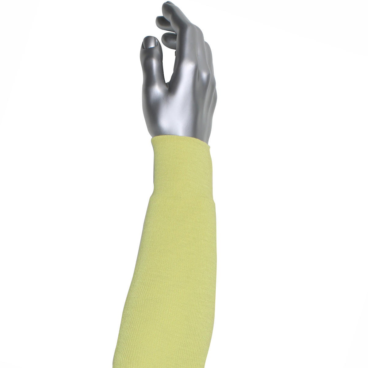 Kut Gard® MSK  Cut Resistant Sleeve, Size 18", Yellow, ANSI A3
