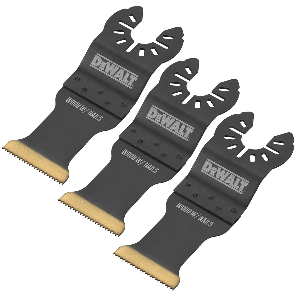 DW OSC 1-1/4IN TI WOOD AND METAL 3PK