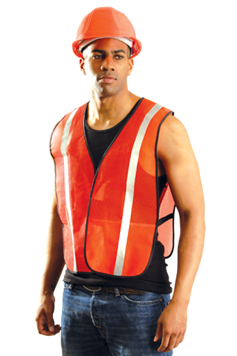 Occunomix Value Mesh Silver Reflective Vest 1/EA