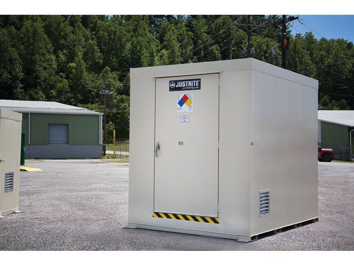 12-Drum, Non-Combustible Outdoor Safety Locker - 911120