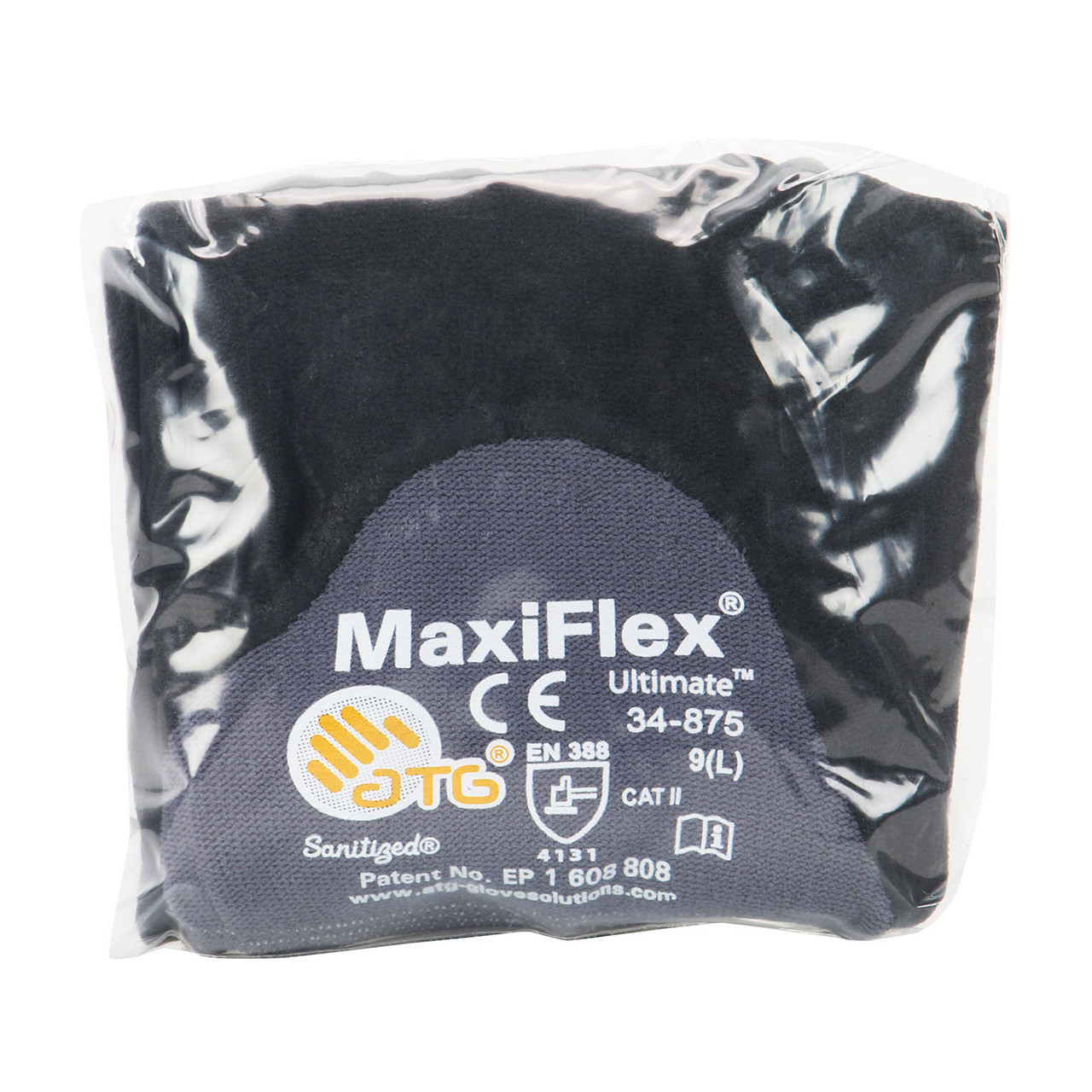 MaxiFlex® Ultimate™ 34-875V  SeamlessGlove Coated, Size XL, Gray