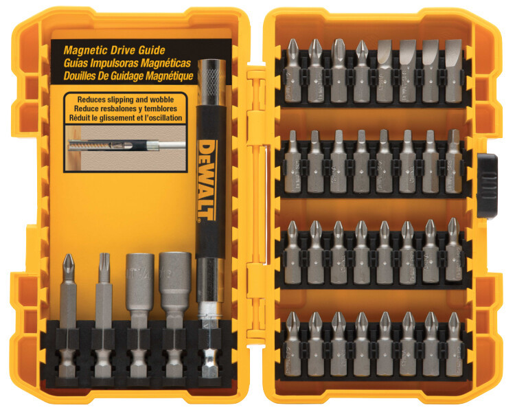 DEWALT 37 Pc. Screwdriving Set with Tough Case
