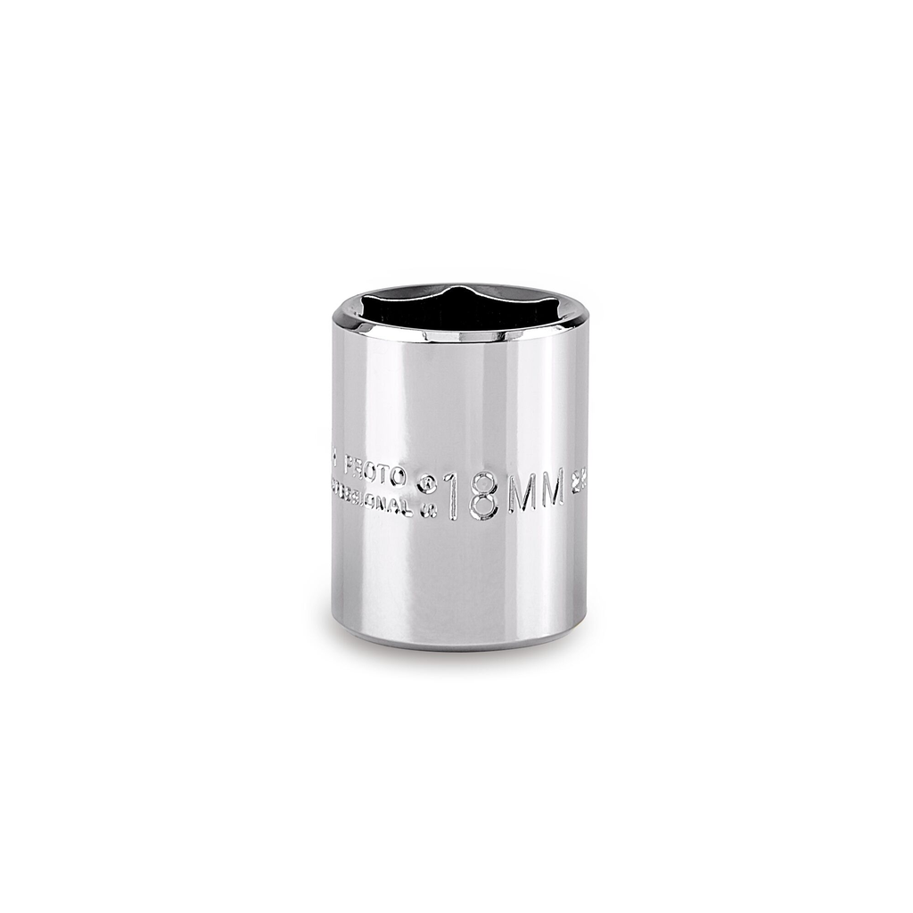PROTO Skt 3/8 Dr 18Mm 6 Pt
