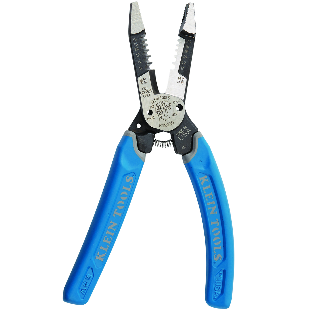 Klein-Kurve® Heavy-Duty Wire Stripper 8-20 AWG