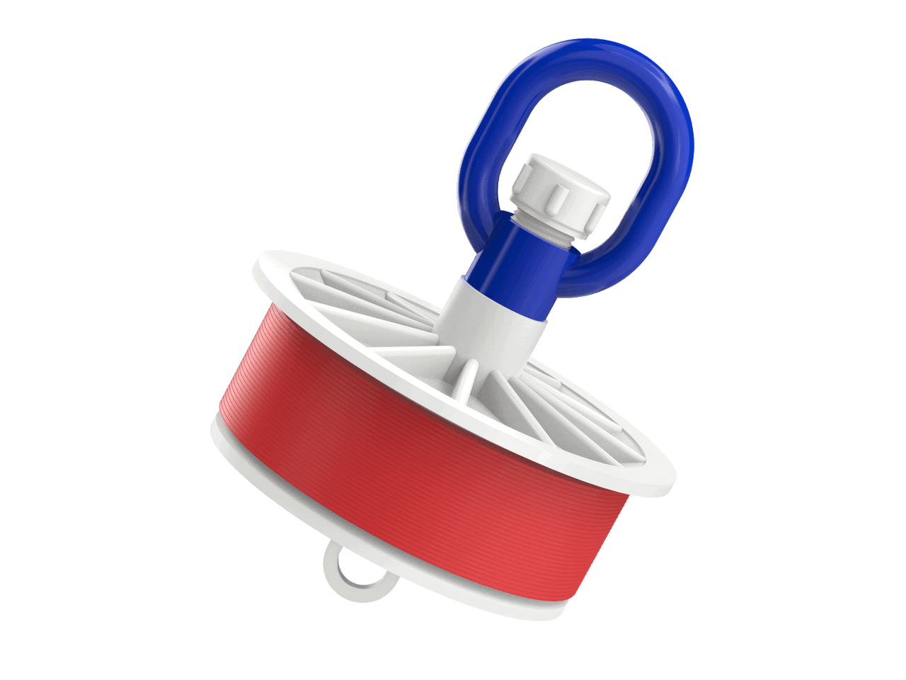 CAL AM KWIKIE PLUGS KWIKIE HOLLOW STEM EXPANDABLE PLUG, LOOP NUT, SCHED.80 5"