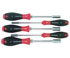 CEMENTEX 5Pc Metric Nutdriver Roll