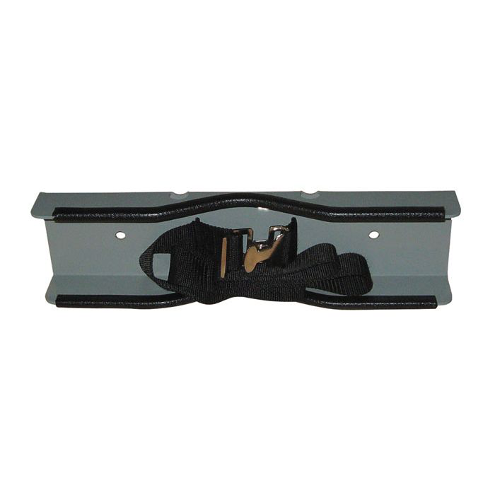 Steel Gas Cylinder Support Bracket, One 16" Cylinder Capacity, Wall Mount - 35262