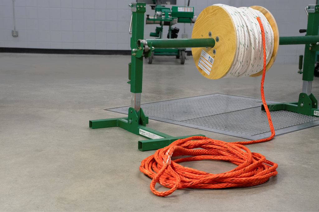 GREENLEE 3/4" X 1200' Double-Braided Composite Rope