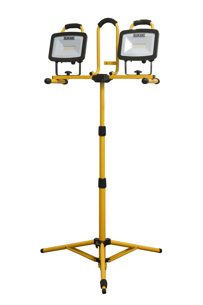 Woods Pro 12,000 Lumen Dual Head Work Light with Tripod 2/BX