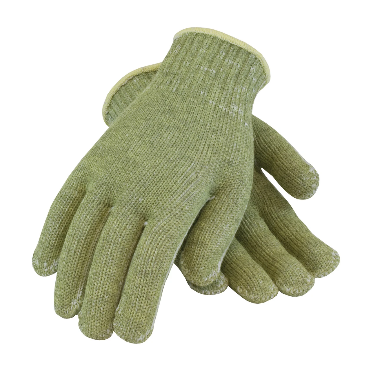 Kut Gard® 07-KA740 Economy Weight Cut Resistant Gloves, Size L, Green, ANSI A4