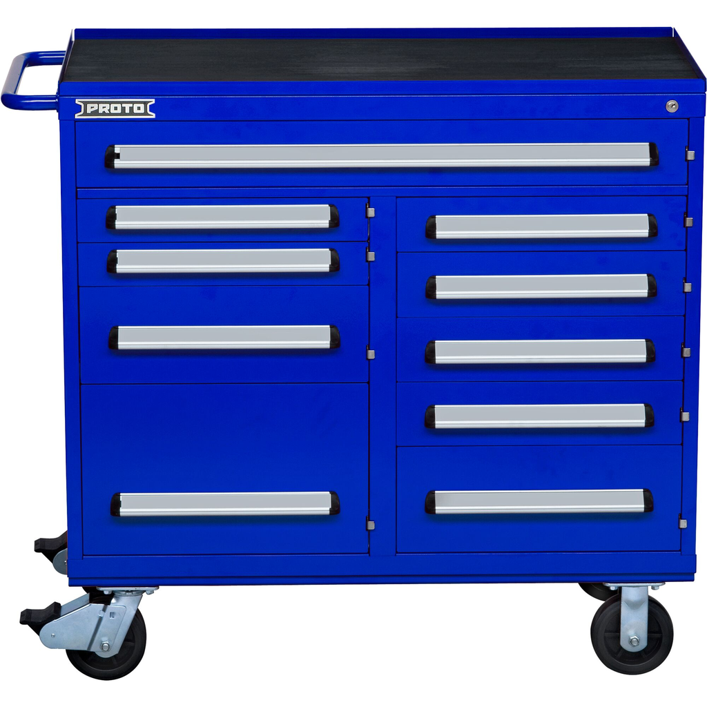 PROTO 45In Wrkstn 10 Drw Blue