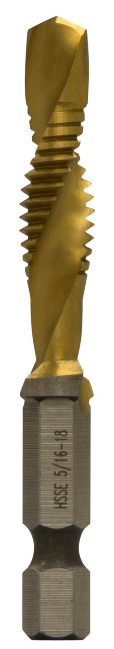 GREENLEE 5/16-18 Drill/Tap Bit for Stainless Steel