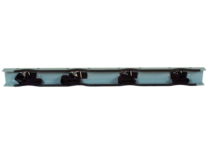 Steel Gas Cylinder Support Bracket, Four 12" Cylinder Capacity, Wall Mount - 35276