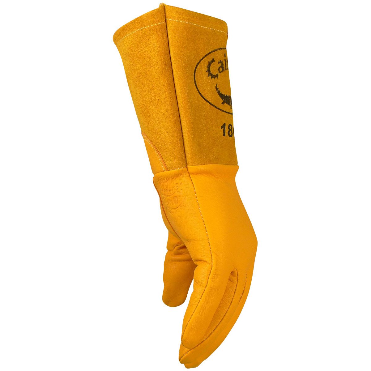 Caiman® 1869  Hand Protect-Welding, Size L, Gold