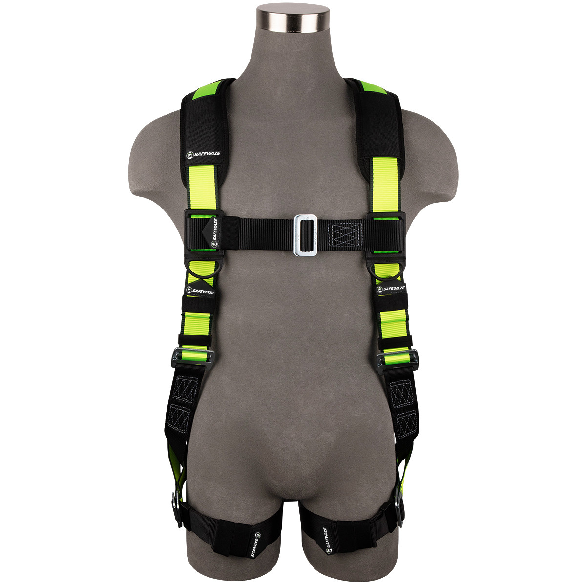 SafeWaze PRO Full Body Harness: 1D, MB Chest, MB Legs  (3X)