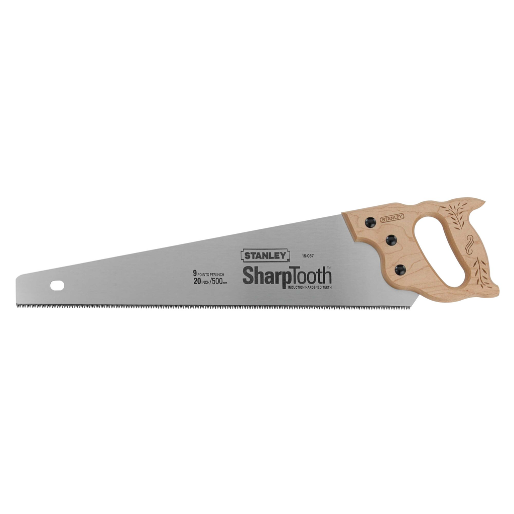 STANLEY® HEAVY DUTY SAW W/ WOOD HANDLE 20"